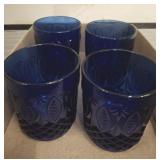 FRENCH COBALT GLASSES