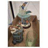 DOLPHIN AND BEAR FIGURINES