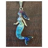 925 18IN CHAIN WITH MERMAID PENDANT