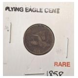 1858 FLYING EAGLE CENT