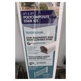 VERANDA 6X3 POLY COMPOSITE STAIR KIT