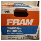 FRAM MOTOR OIL 12 BOTTLES 10W-30