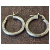 925 HOOP EARRINGS