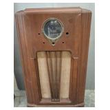 ANTIQUE RADIO CABINET ONLY