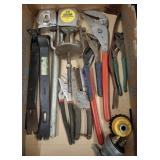 CHANNEL LOCKS, TAPE MEASURES, MISC