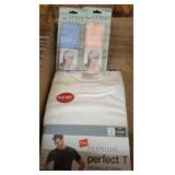 HANES UNDER SHIRT 2X, ARPIL BATH AND SHOWER