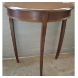 BOMBAY HALF ROUND FOYER TABLE