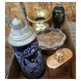 STEIN, SPITOON, DRESSER BOX, MISC