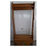 TROUT THEMED ROD RACK PINE 36IN