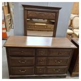 6 DRAWER DRESSER W/ MIRROR