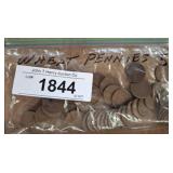 BAG OF 50 WHEAT PENNIES