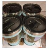 4 PC OZARK TRAIL TUMBLERS