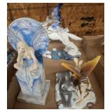 ASSORTED FAIRY FIGURINES