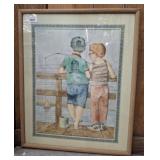 SIGNED SEA MIST MYRTLE BEACH PRINT 25X32