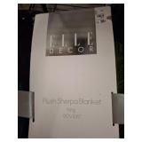 KING PLUSH SHERPA BLANKET