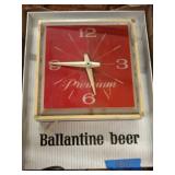 BALLANTINE BEER CLOCK
