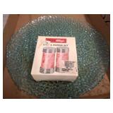 BLUE SERVING PLATTER