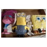 SPONGEBOB, MINNION AND TROLL BANKS