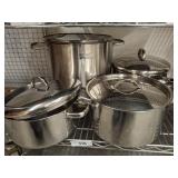 FARBERWARE POTS AND PANS, MISC POTS
