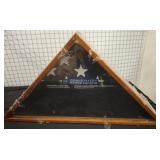 AMERICAN FLAG DISPLAY BOX