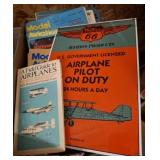 PHILLIPS METAL AIRPLANE SIGN, MISC AVIATION