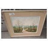 WOMAN W/ PARASOL SCENE