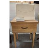 ELNA PORTABLE SEWING MACHINE, SEWING STAND-