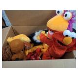 VINTAGE STUFFED ANIMALS, ELMO, FRAGGLE ROCK