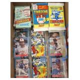 BALL CARDS IN WAX PAPER