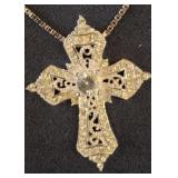 925 CROSS AND NECKLACE