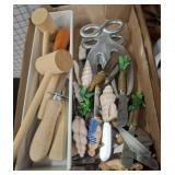 BUTTER KNIVES, OYSTER KNIVES, MISC