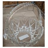 MIKASA GLASS BASKET