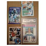 ASSORTED BALL CARDS, GRADED GMA TOM SEAVER