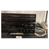 DENON 5 DISC PLAYER AND AV RECEIVER WITH