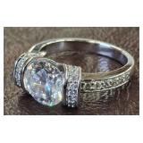 BRADFORD EXCHANGE RING SIZE 8 925