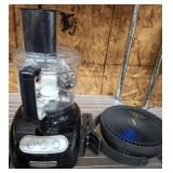 KITCHENAID FOODPROCESSOR AND FAN