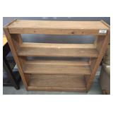 4 TIER PINE SHELF