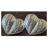 925 HEART EARRINGS