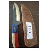 DAMASCUS STYLE HUNTING KNIFE