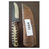 DAMASCUS STYLE HUNTING KNIFE