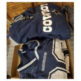 COWBOYS JERSEYS AND PULL OVER XL, XL AND MEDIUM