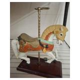 PORECLAIN CAROUSEL HORSE