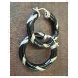 925 BLACK ONYX EARRINGS