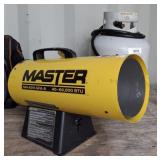 PROPANE TANK W/ MASTER MH60V SPACE HEATER