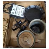 COPPER CREAM AND SUGAR, METAL DECOR