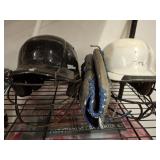BASEBALL HELMETS, GLOVES