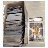 ASSORTED NBA CARDS, 1 GRADED