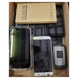 ASSORTED CELL PHONES AND ACCESSORIES
