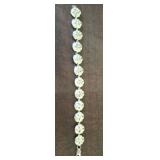 925 SAND DOLLAR, WITH LOBSTER CLAW 7 IN BRACELET