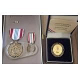 MILITTARY MEDALS, US AND CROATIA